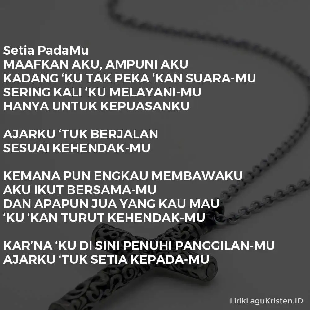 Setia PadaMu