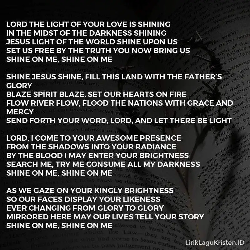 Shine Jesus Shine