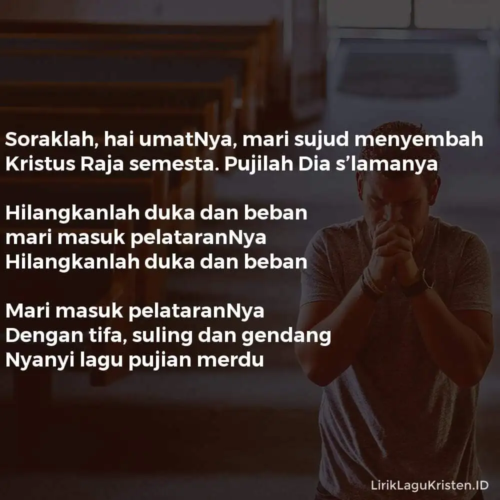 Soraklah, Hai Umatnya