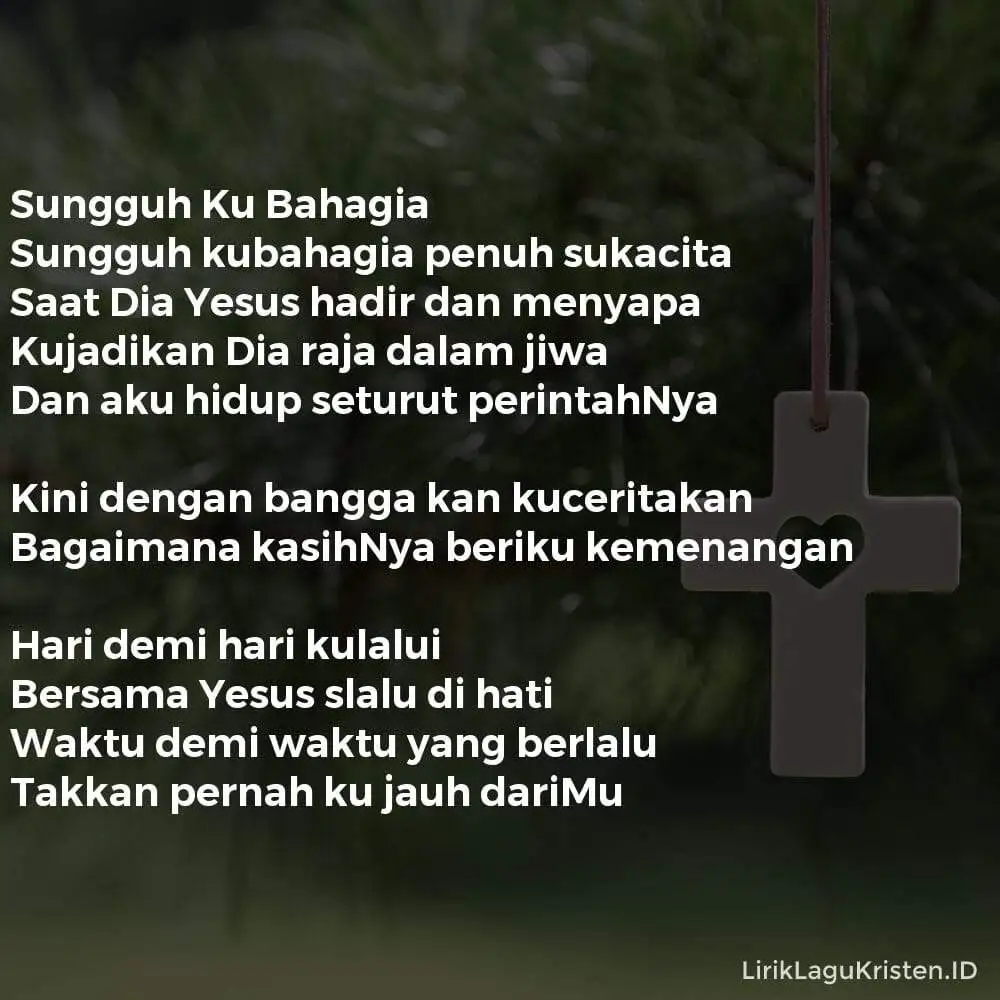 Sungguh Ku Bahagia