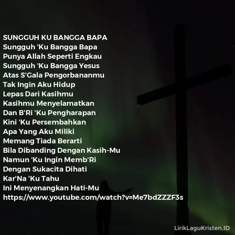 Sungguh Ku Bangga Bapa