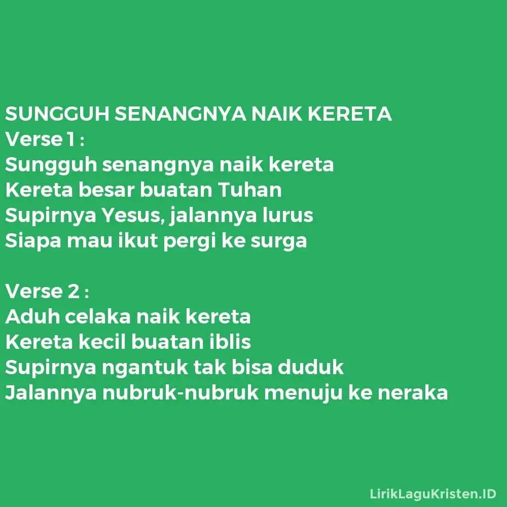 SUNGGUH SENANGNYA NAIK KERETA