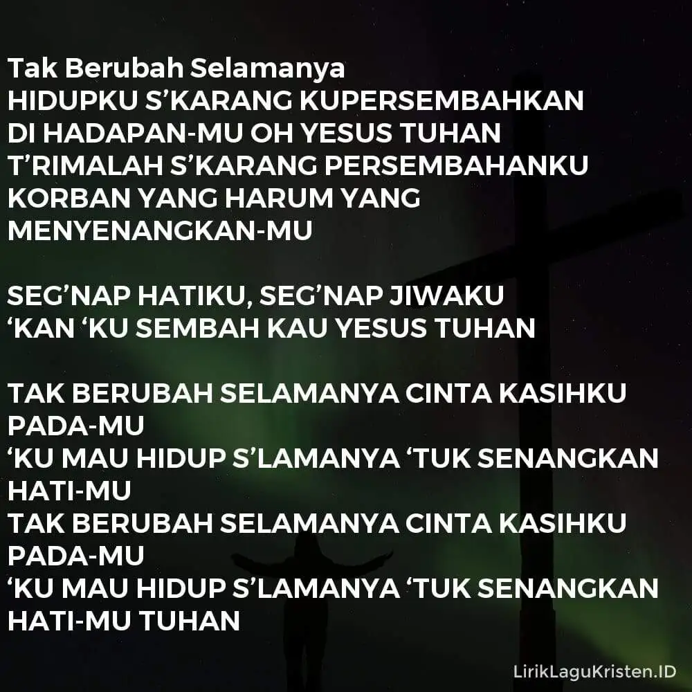 Tak Berubah Selamanya