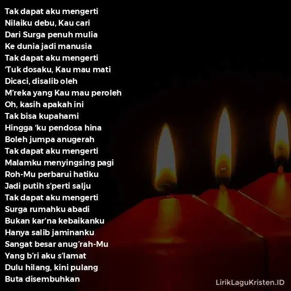 Tak Dapat Aku Mengerti