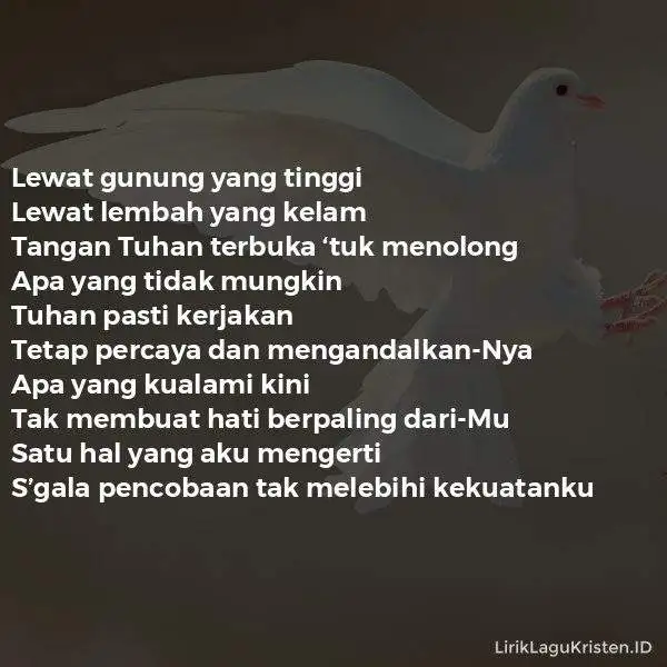 Tak Melebihi Kekuatanku