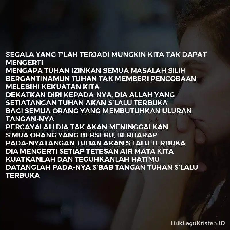 Tangan Tuhan Terbuka