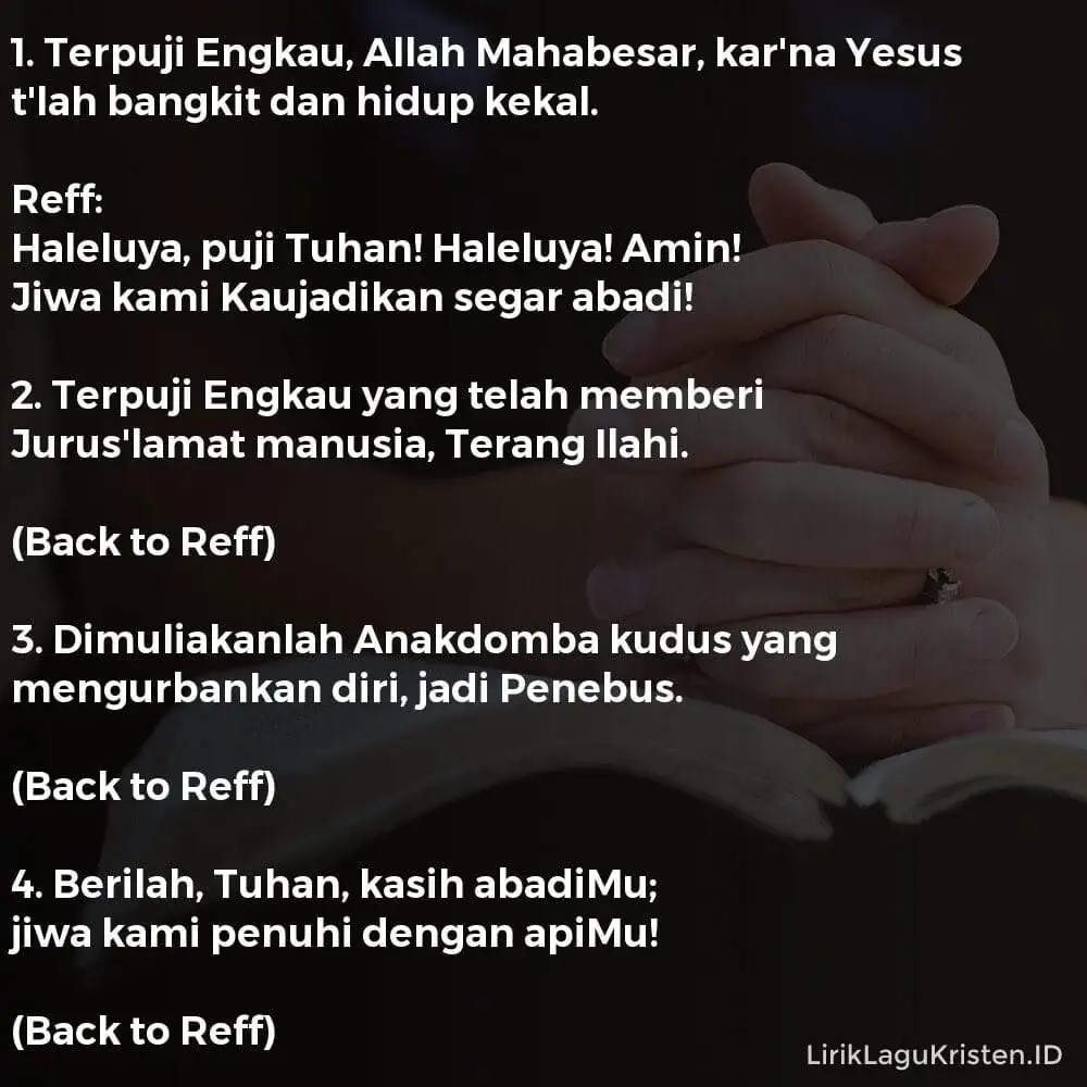 Terpuji Engkau, Allah Mahabesar