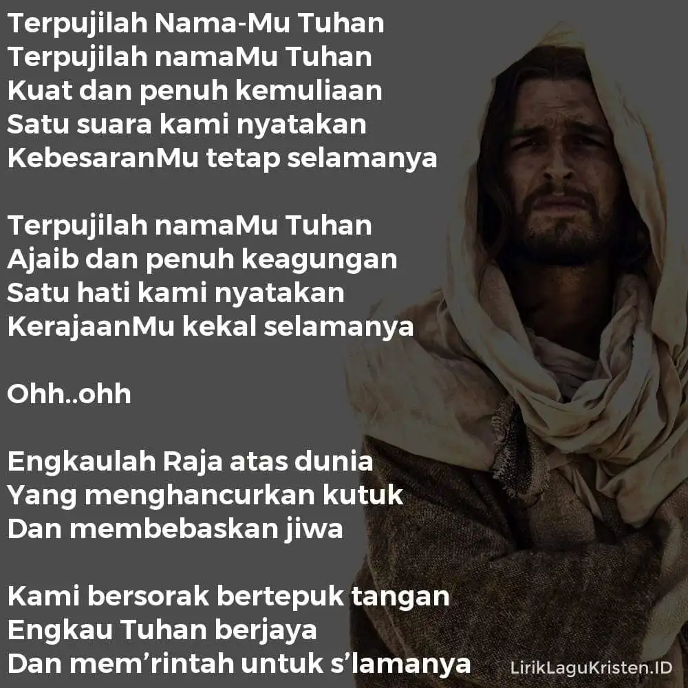 Terpujilah Nama-Mu Tuhan