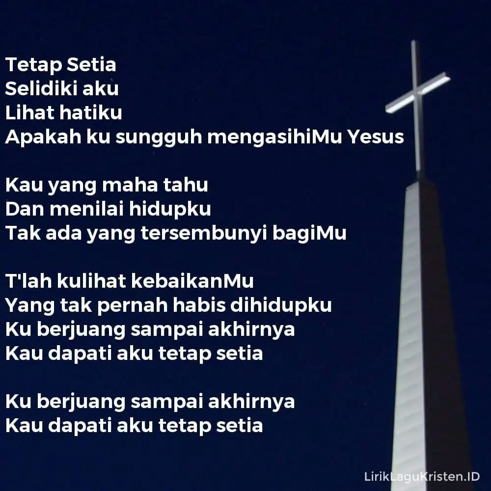 Tetap Setia (Selidiki Aku)