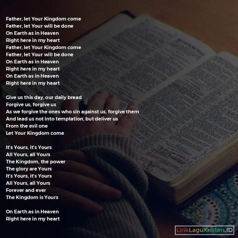 The Lord’s Prayer (It’s Yours)