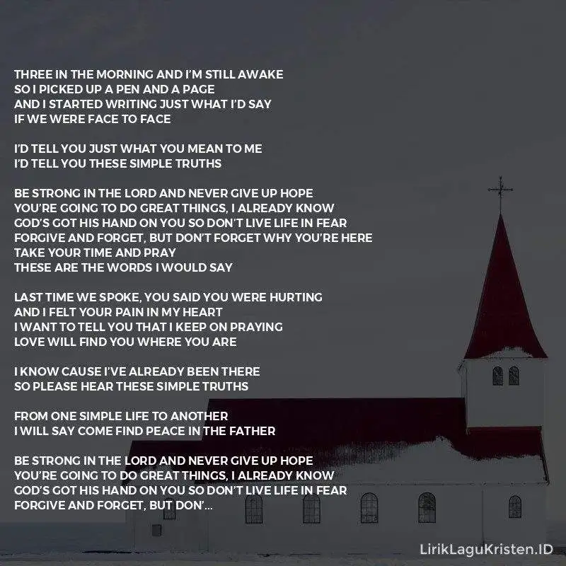 The Words I Would Say