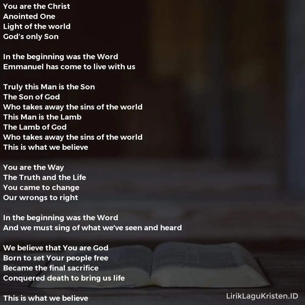 This Is What We Believe