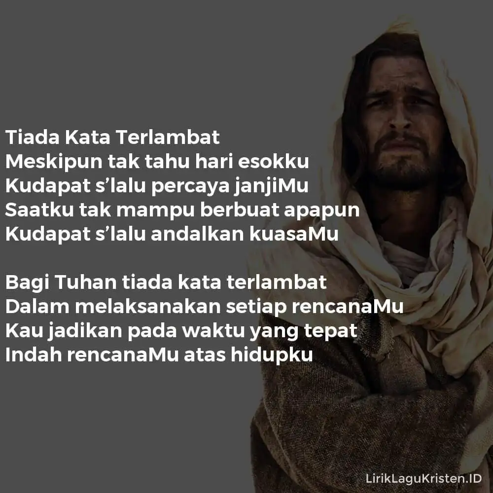 Tiada Kata Terlambat