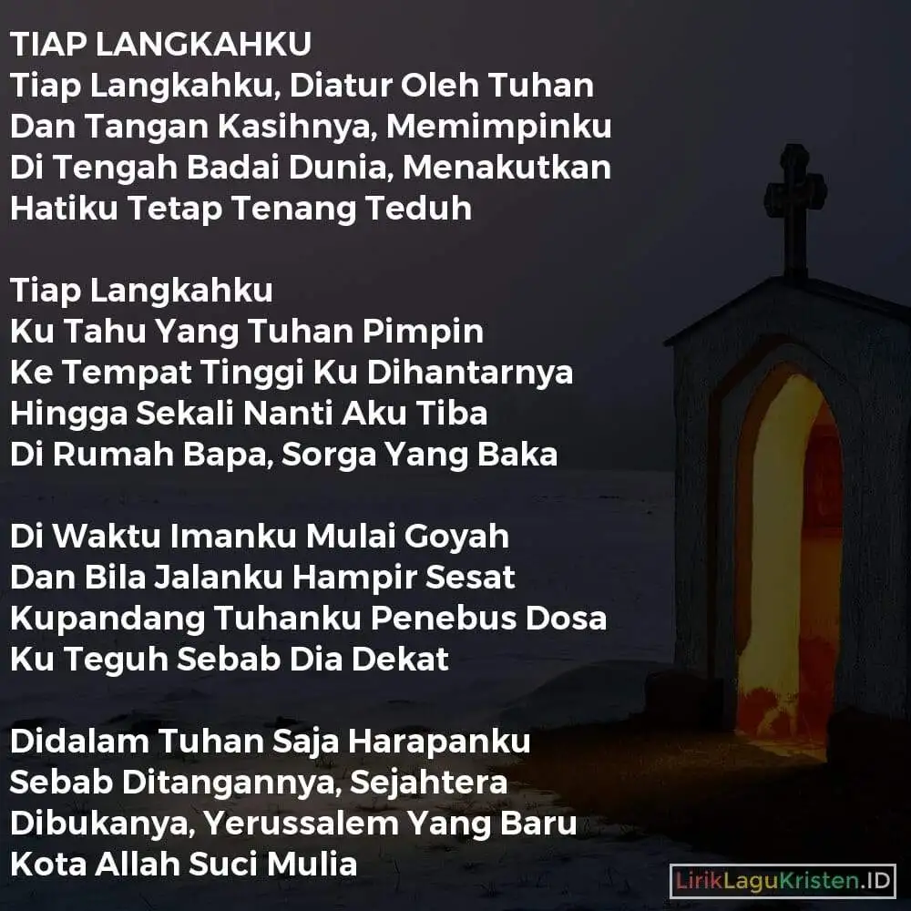 TIAP LANGKAHKU
