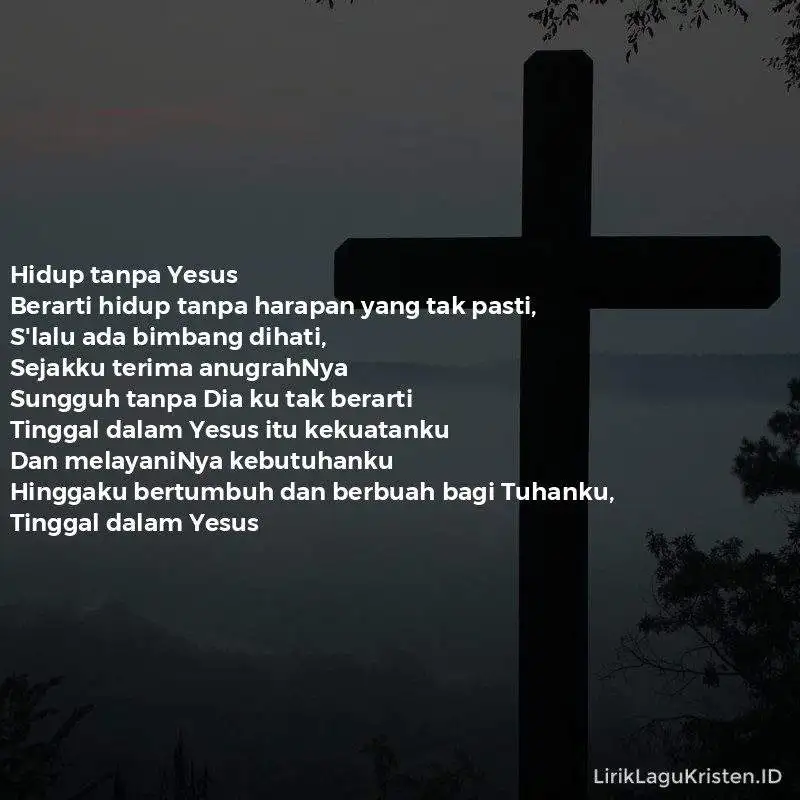 TINGGAL DALAM YESUS