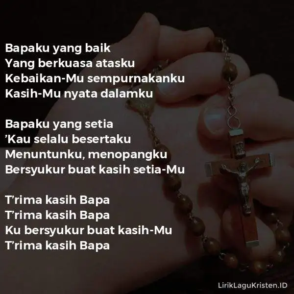 T’rima Kasih Bapa