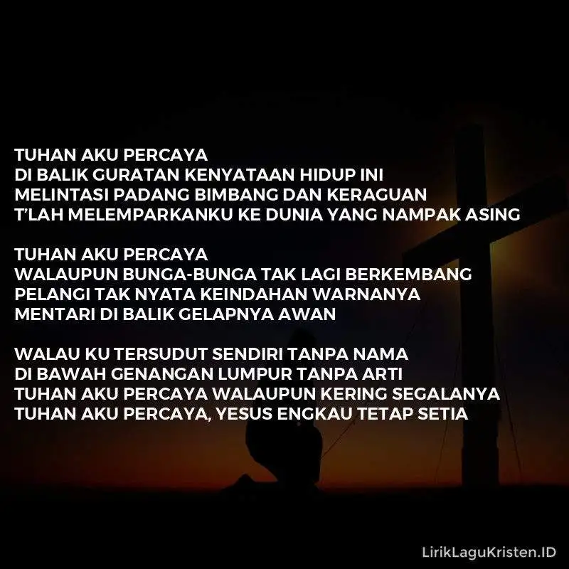 Tuhan Aku Percaya