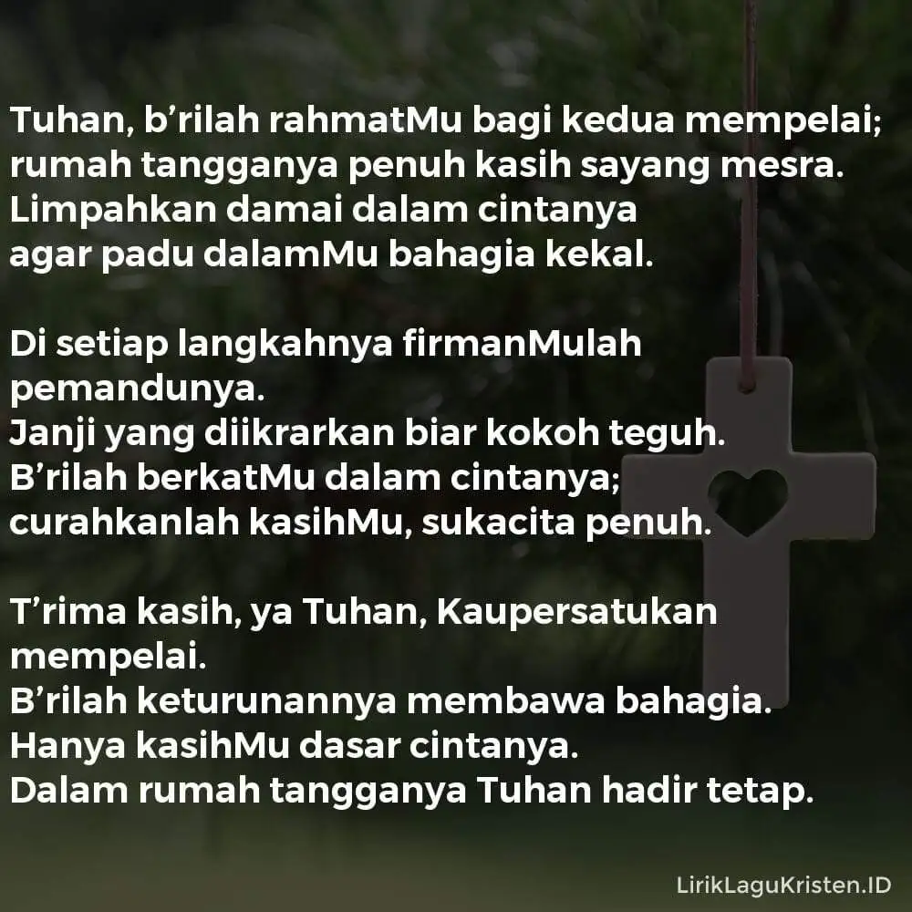 Tuhan, B’rilah Rahmatmu