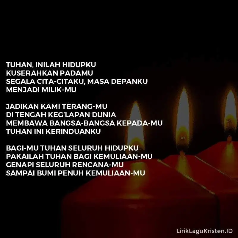 Tuhan Inilah Hidupku