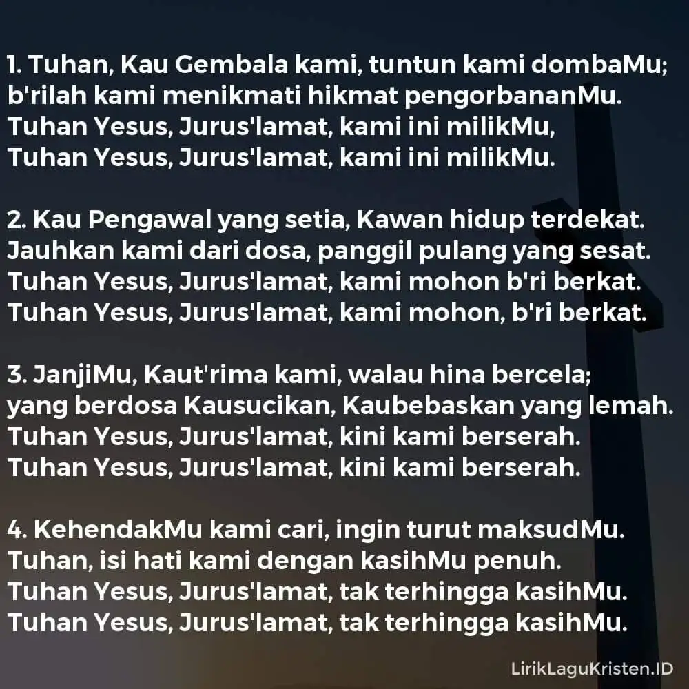 Tuhan, Kau Gembala Kami