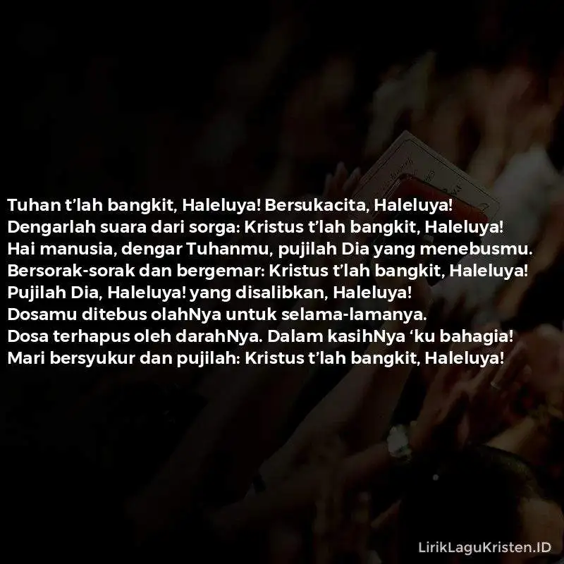 Tuhan T’lah Bangkit