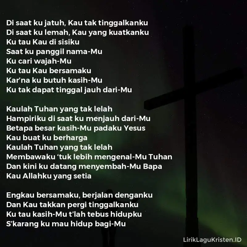 Tuhan Yang Tak Lelah