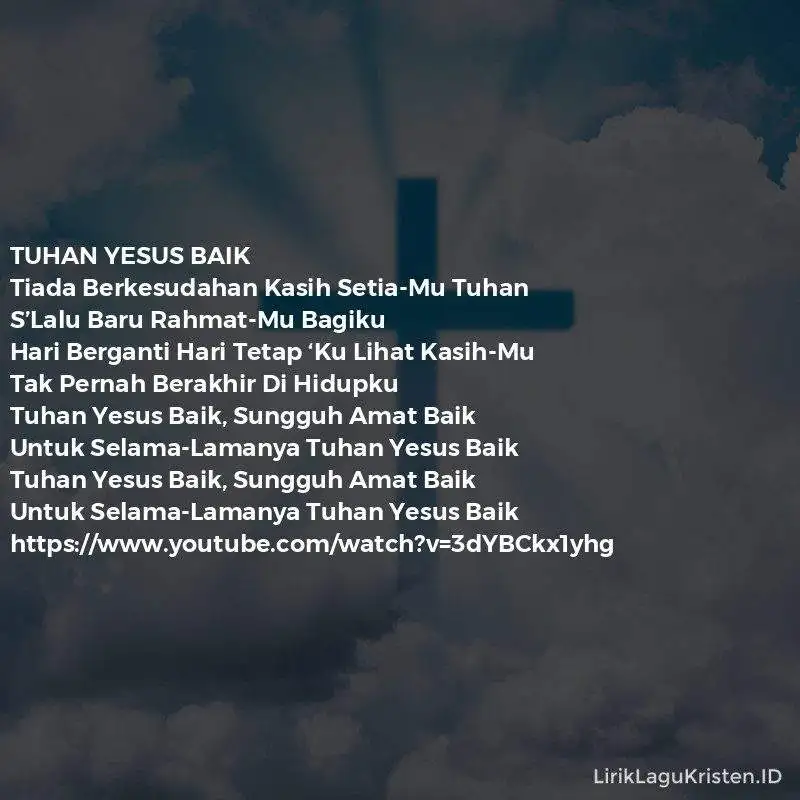 Tuhan Yesus Baik