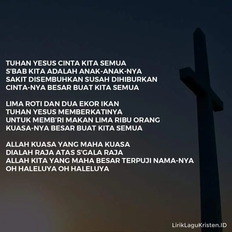 Tuhan Yesus Cinta