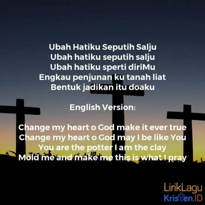 Ubah Hatiku Seputih Salju