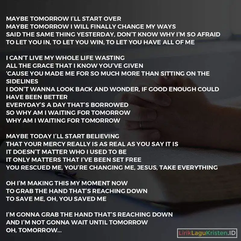 Waiting For Tomorrow