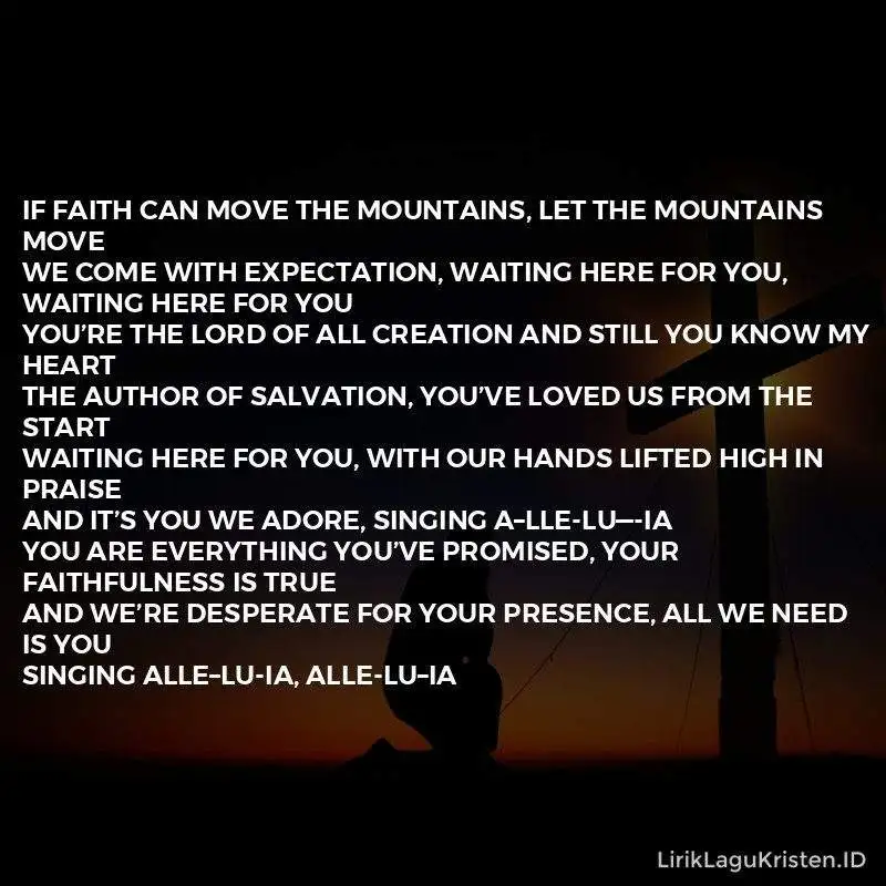 Waiting Here For You