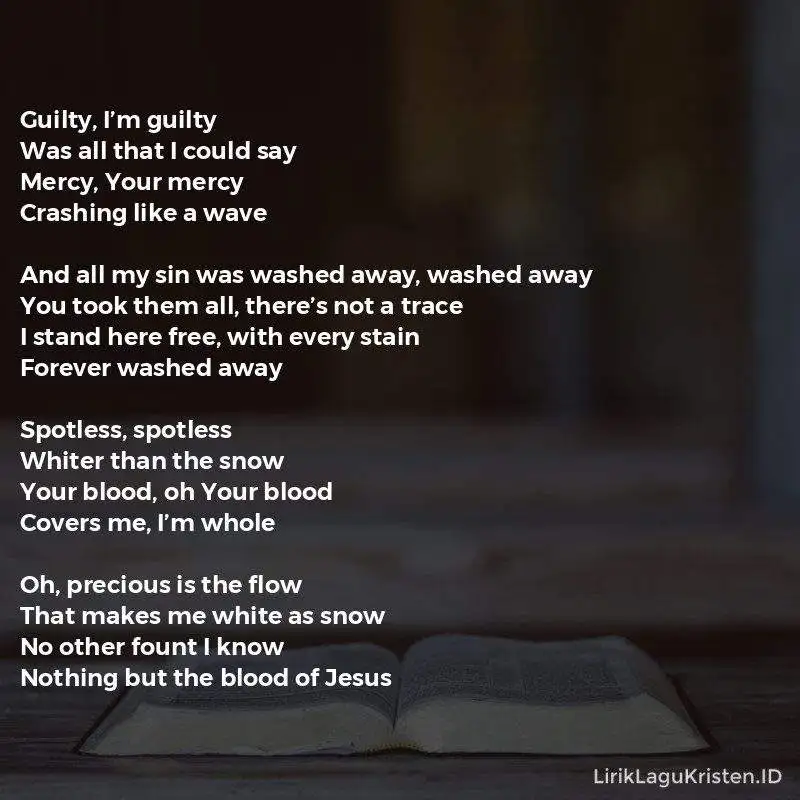 Washed Away / Nothing But The Blood