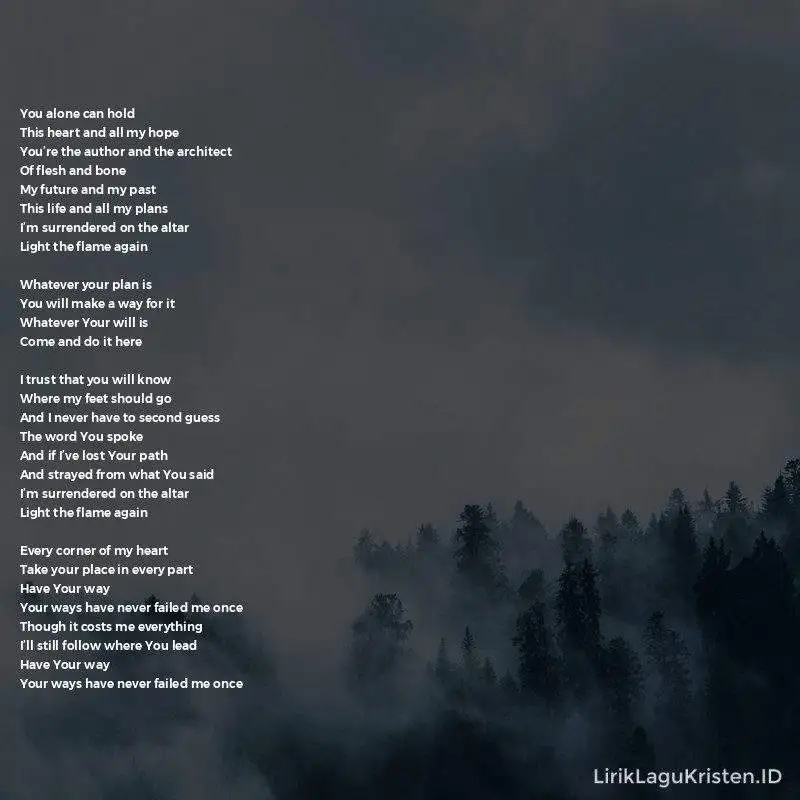 Whatever Your Plan Is