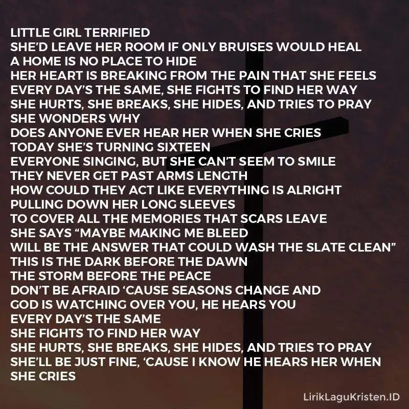When She Cries
