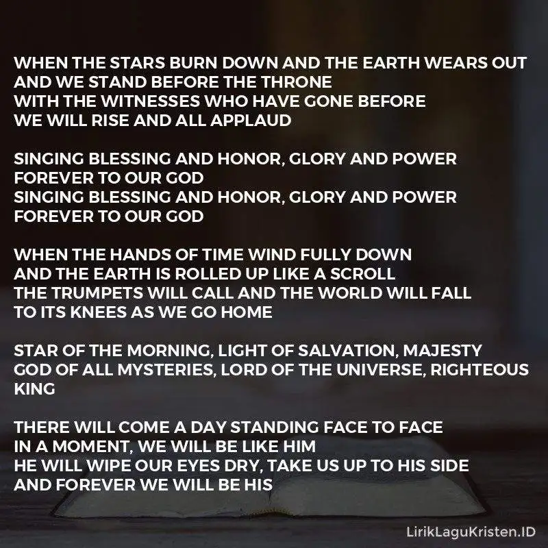 When The Stars Burn Down