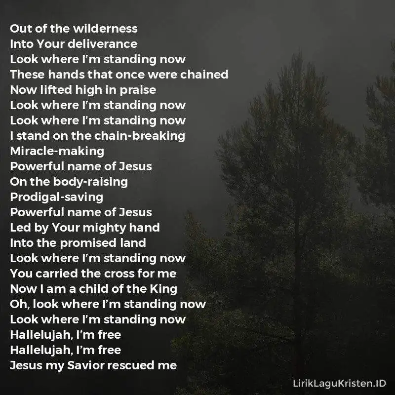 Where I’m Standing Now