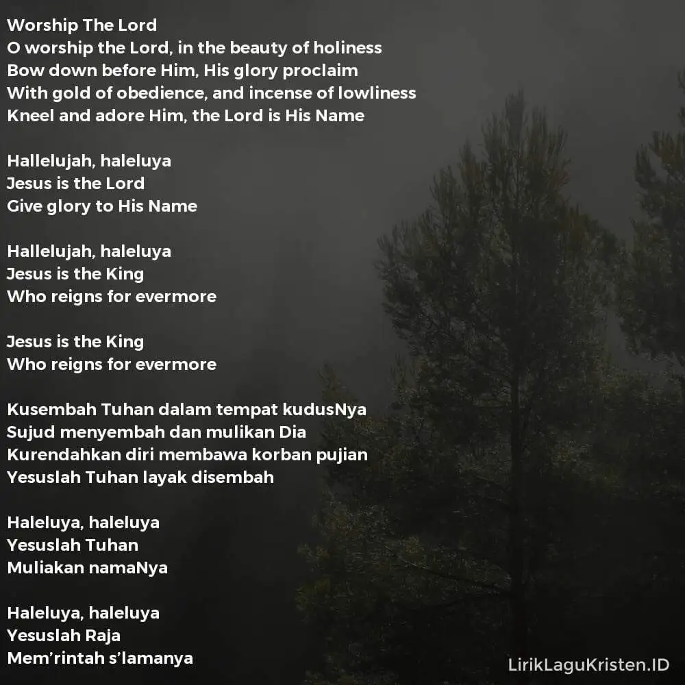 Worship The Lord