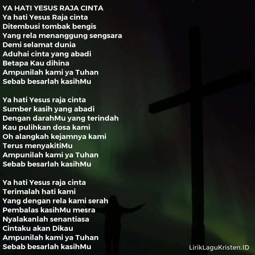 YA HATI YESUS RAJA CINTA