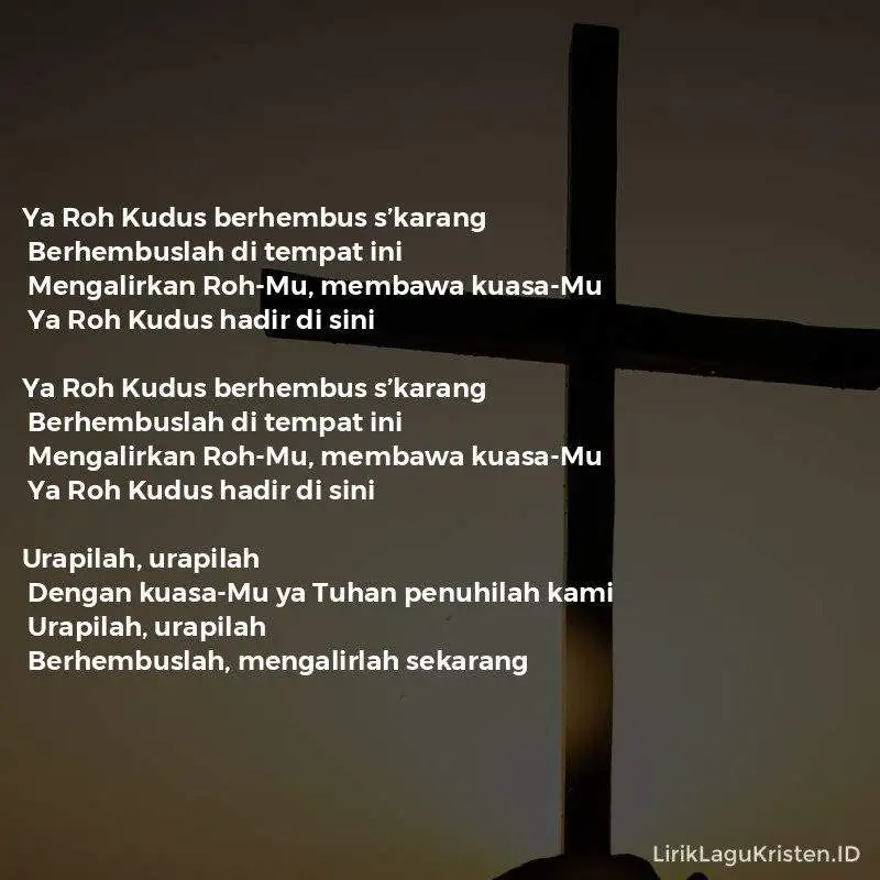 Ya Roh Kudus / Urapilah