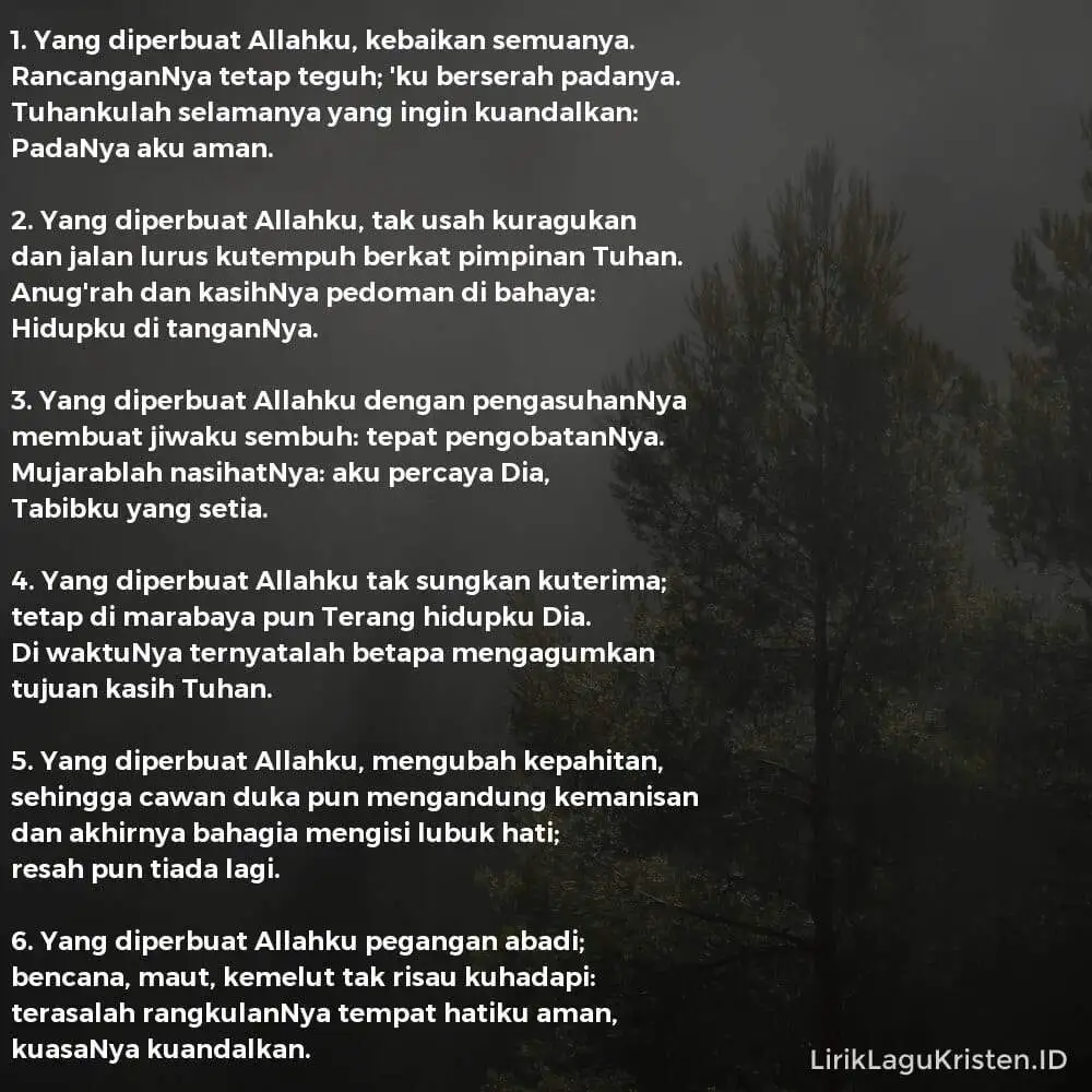 Yang Diperbuat Allahku