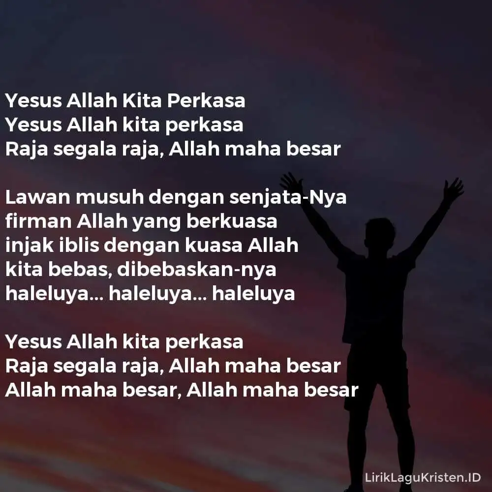 Yesus Allah Kita Perkasa