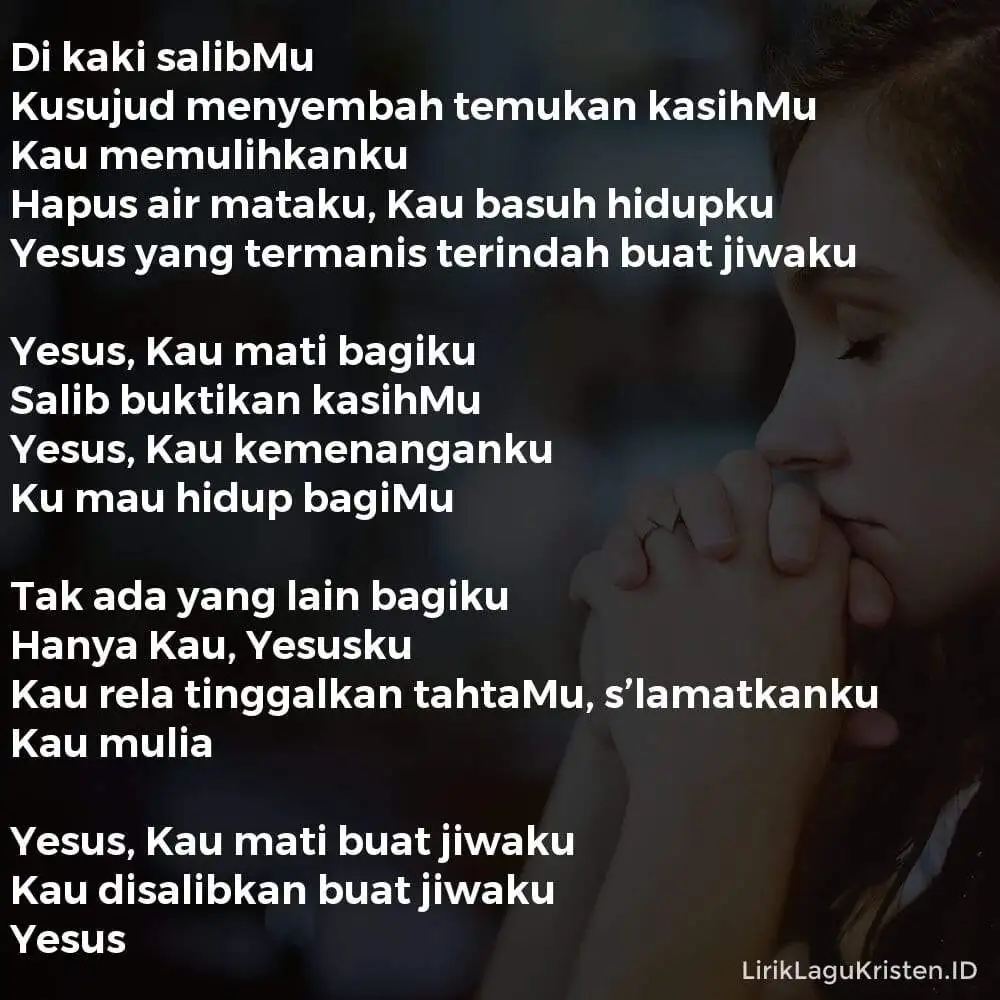 Yesus Kau mati bagiku