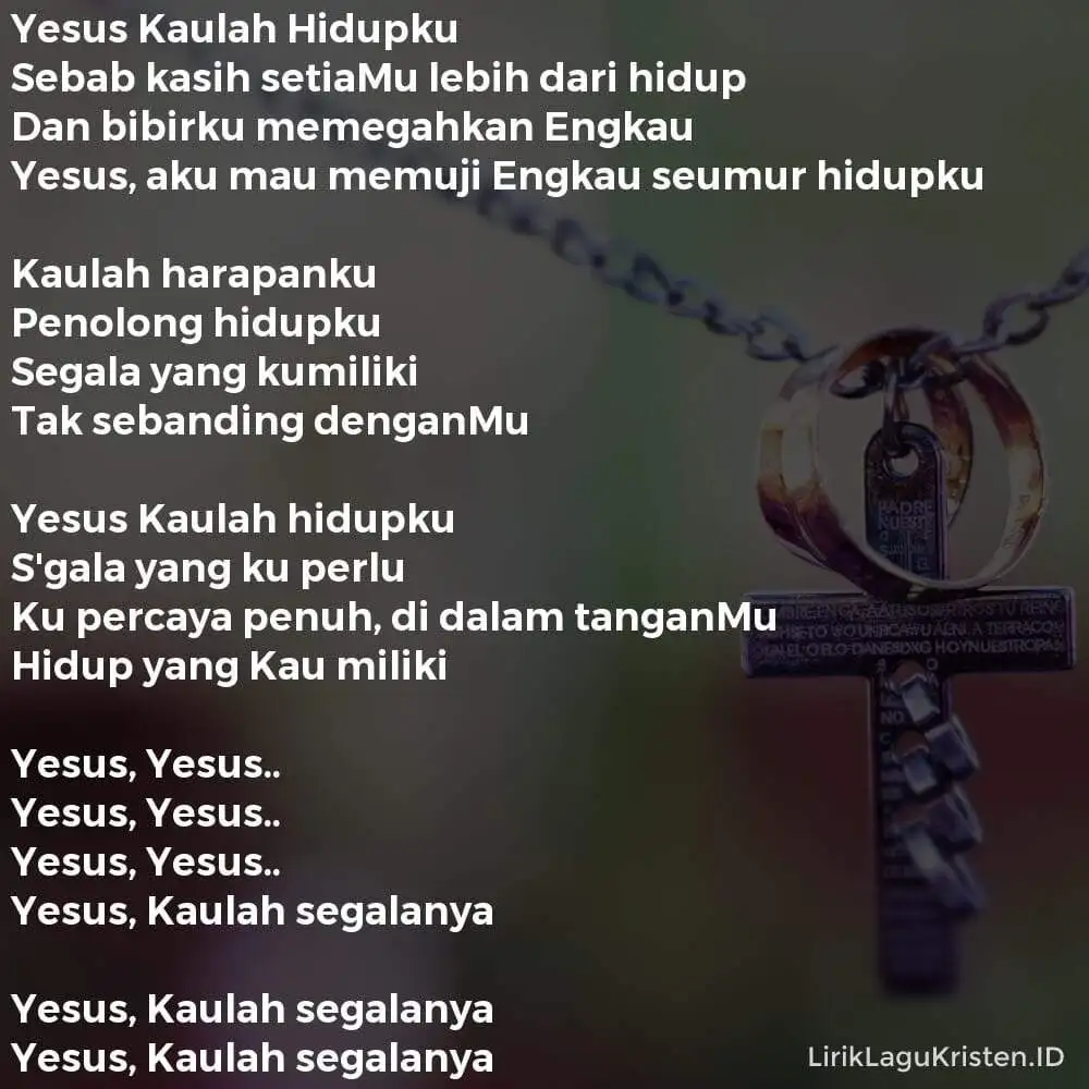 Yesus Kaulah Hidupku