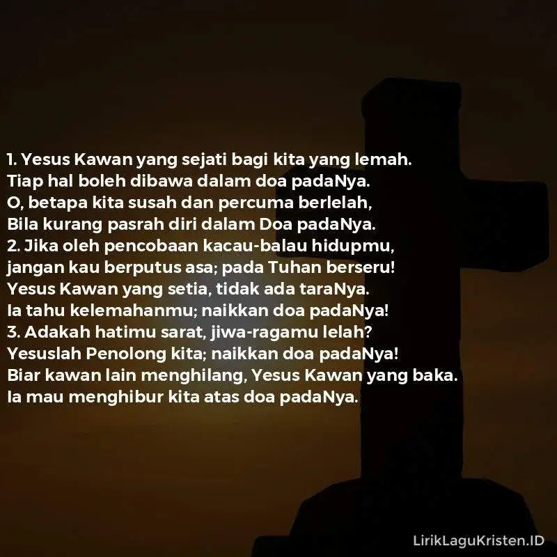 Yesus Kawan Yang Sejati