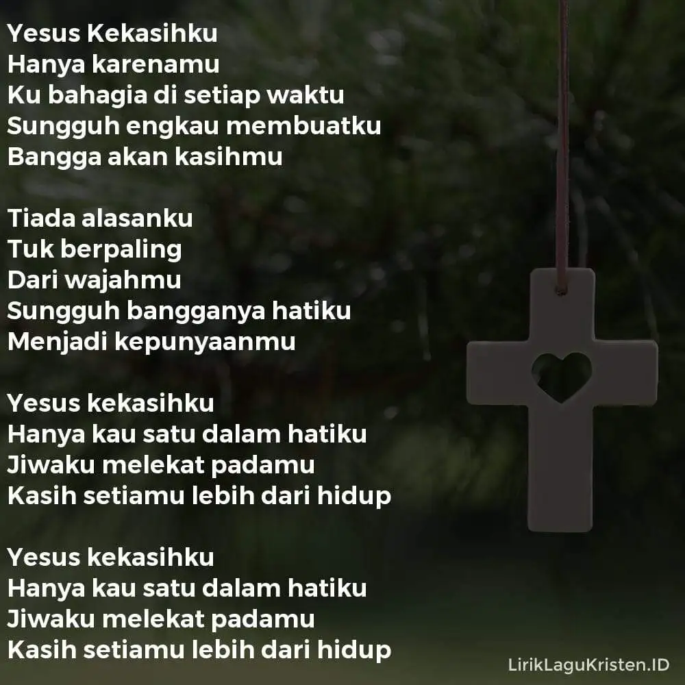 Yesus Kekasihku