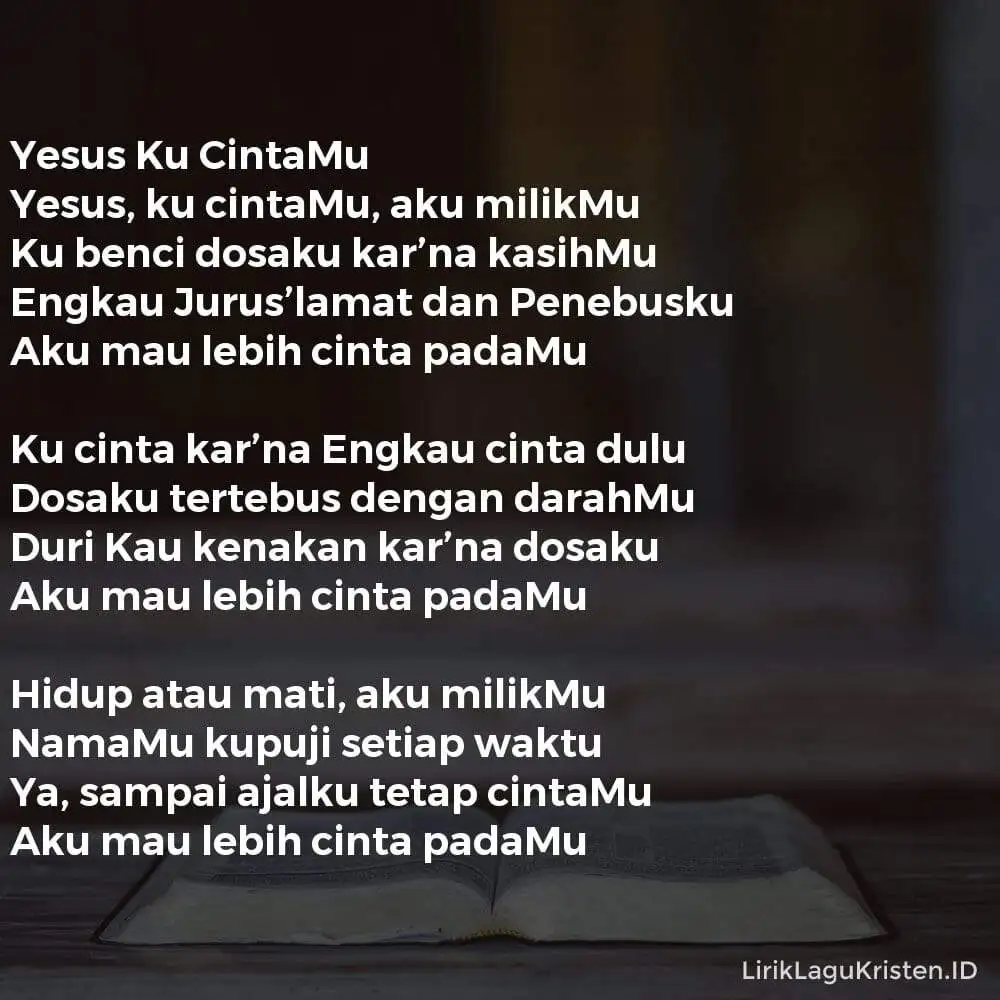 Yesus Ku CintaMu