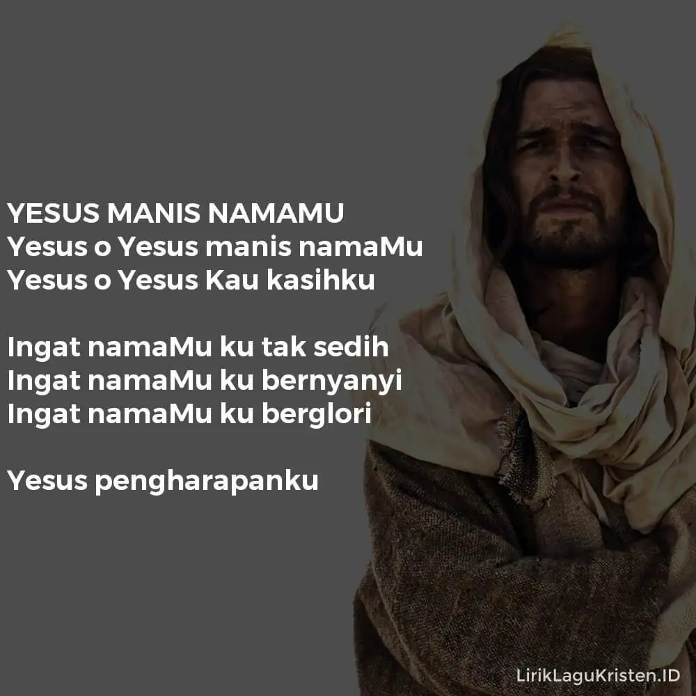 YESUS MANIS NAMAMU