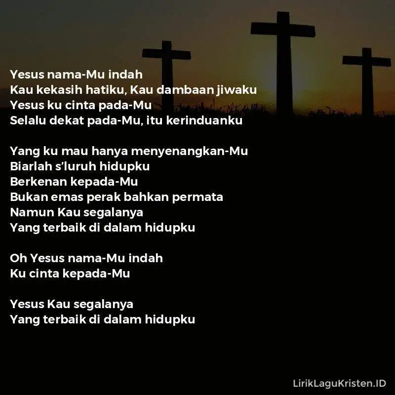 Yesus NamaMu Indah