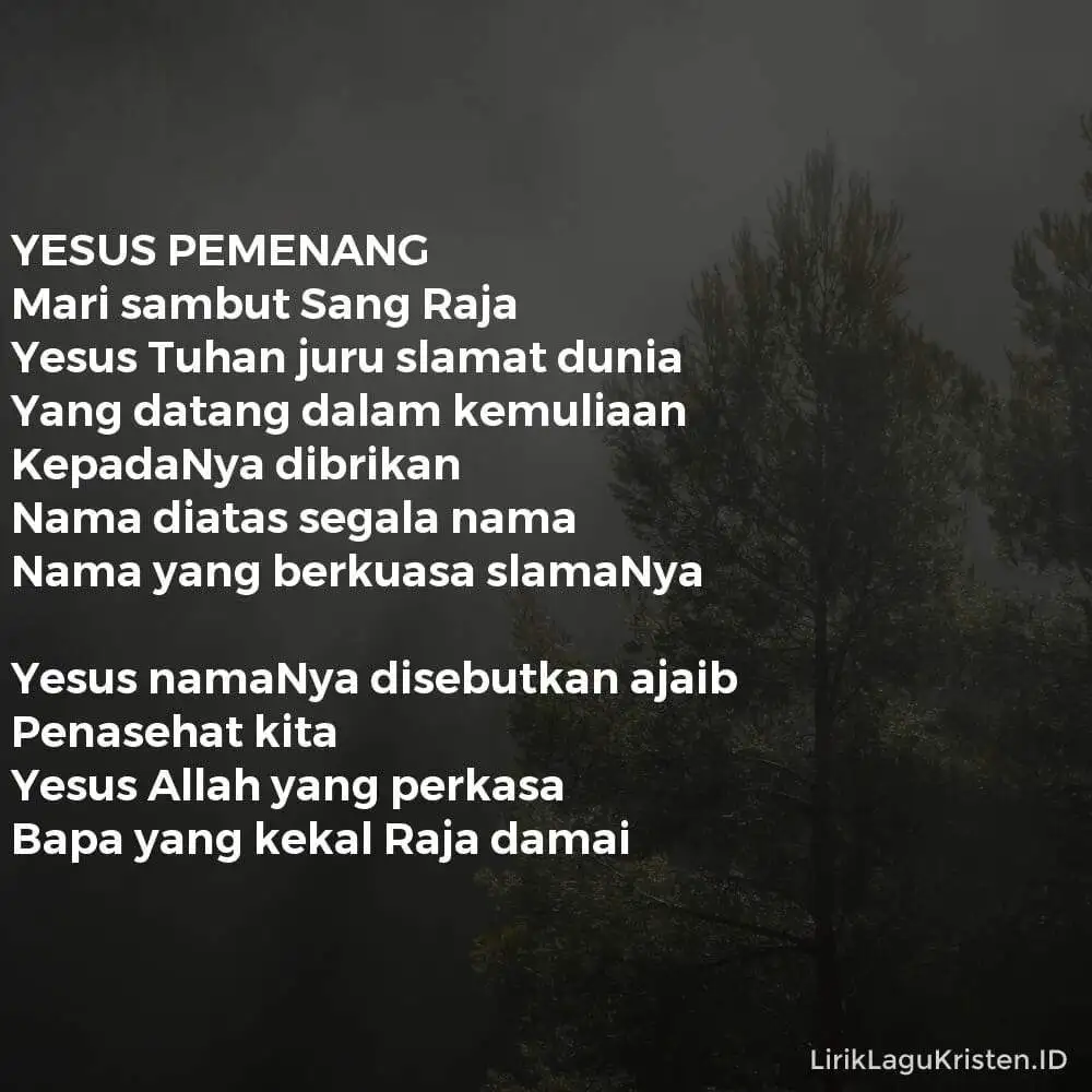 YESUS PEMENANG