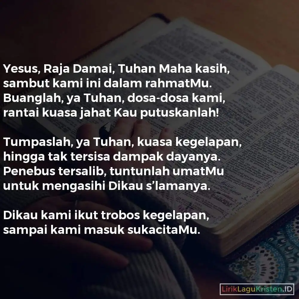 Yesus, Raja Damai